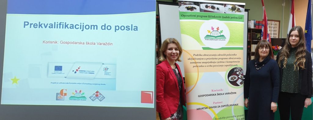 Partner za EU projekt Prekvalifikacijom do posla